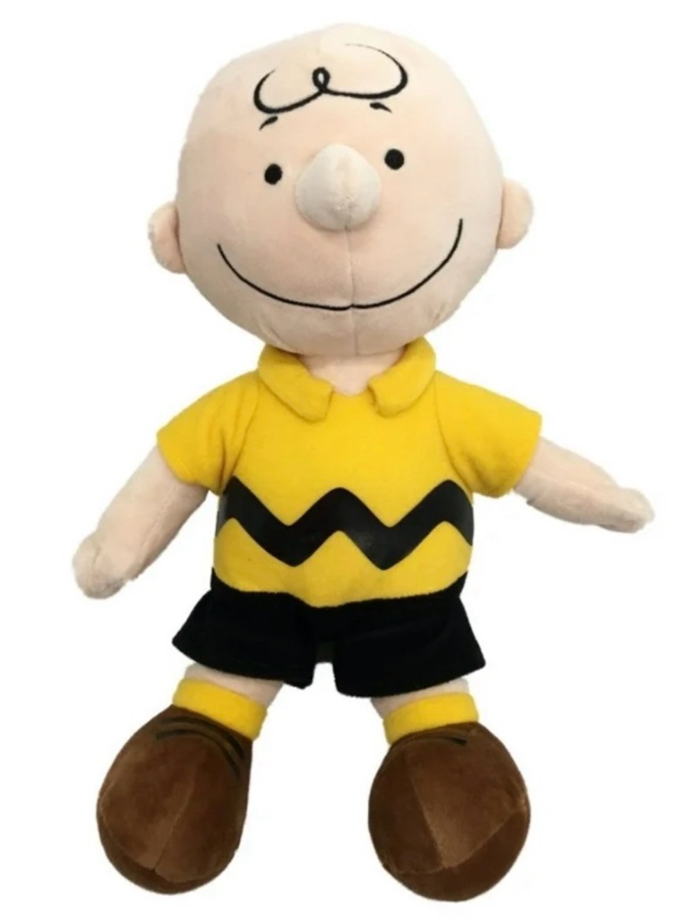 Peanuts Charlie Brown Plush in Yellow and Brown